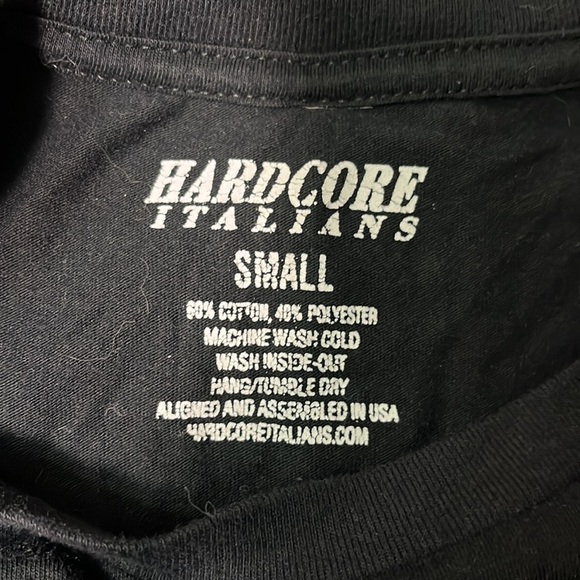 “Hardcore Italian-T-shirt size small” - Picture 3 of 6